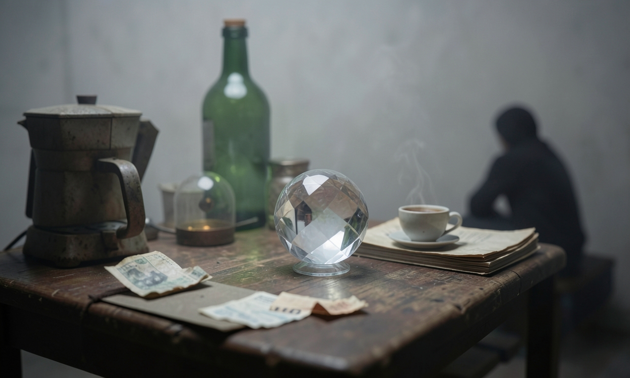 Was sagt dein Kristallkugel-Perser zum frischen Ihre Wagen Kaffee?