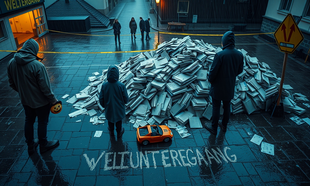 Weltuntergang in Völs: Polizei stört täuschend echtes Versteckspiel