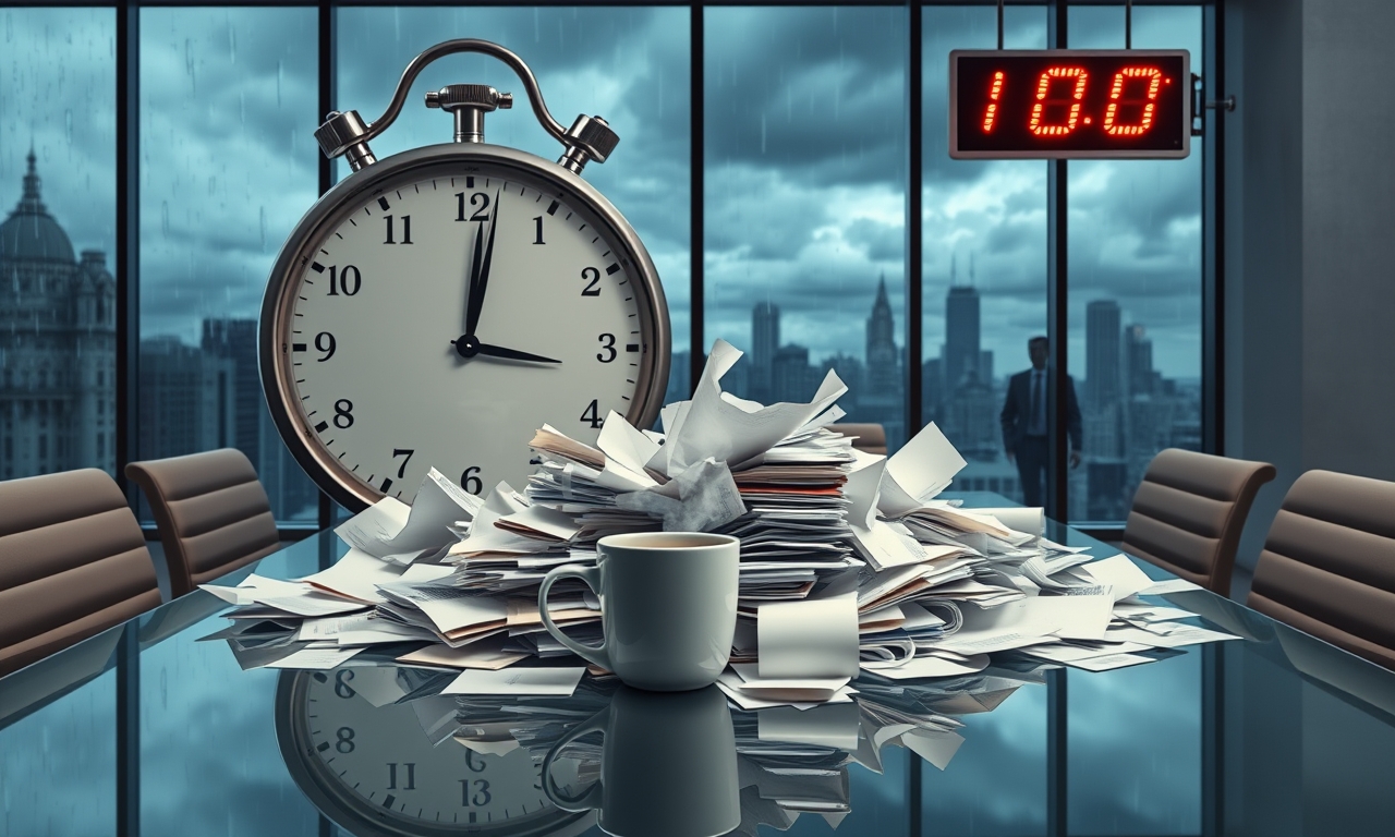 Wenn die Uhr einen Burnout hat