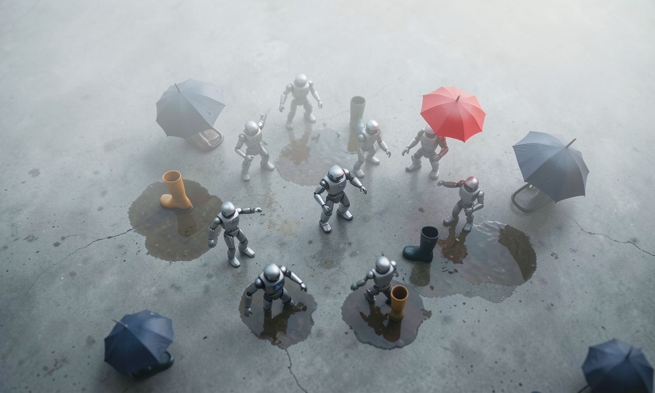 Wenn Roboter den Regen tanzen lassen: Regio wird zum KI-Wunderland