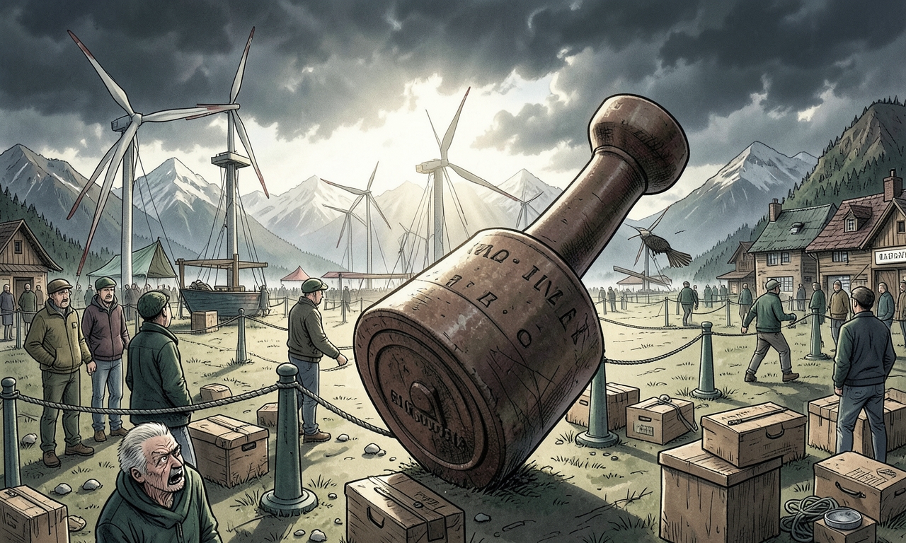 Windräder für alle! Auch in Tirol, wo der Adler schreit.