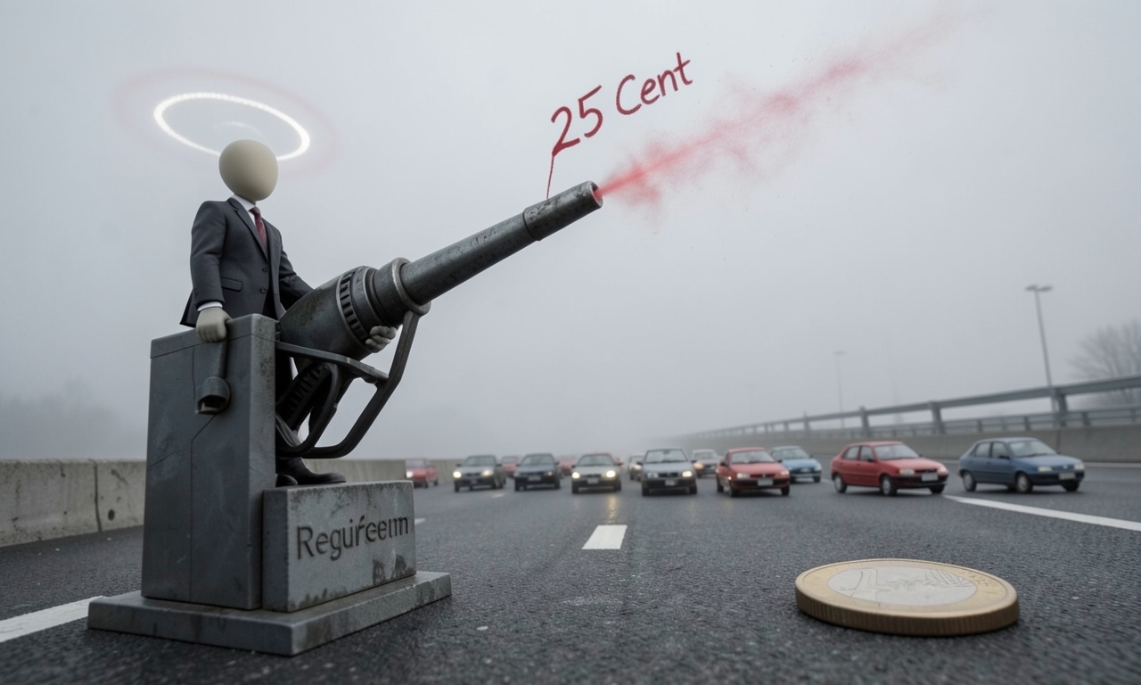 Zwei-fünfzig-Groschen-Revolution: Italien senkt Spritsteuer, um Wut im Verkehr zu reduzieren