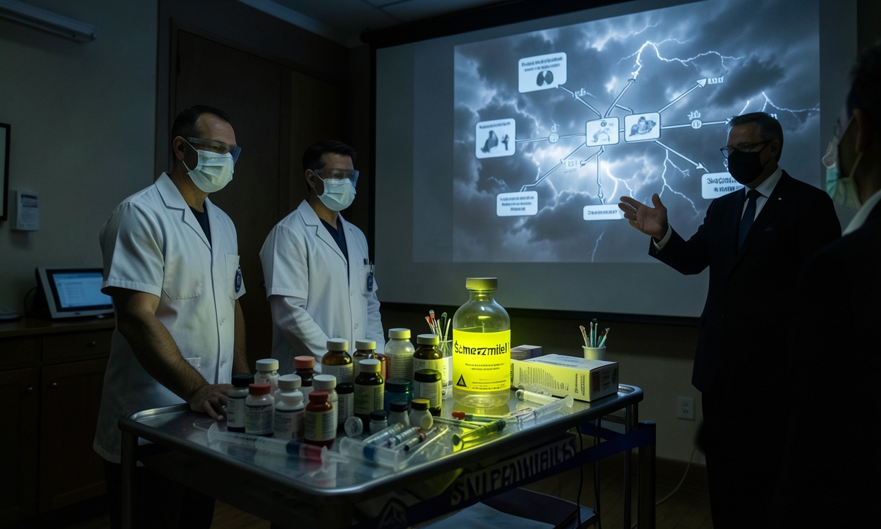 Zwei Oberaerzte wegen falschem Schmerzmittel vor Gericht