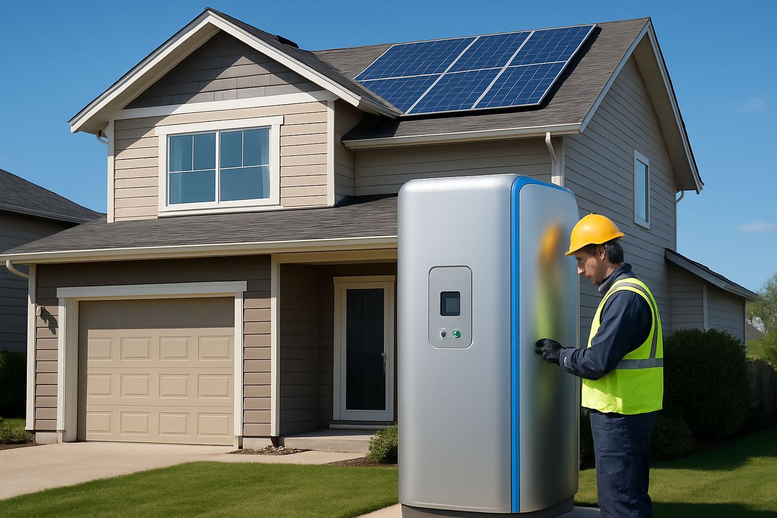 Wasserstoffspeicher für Eigenheime: Solarstrom zu Hause speichern